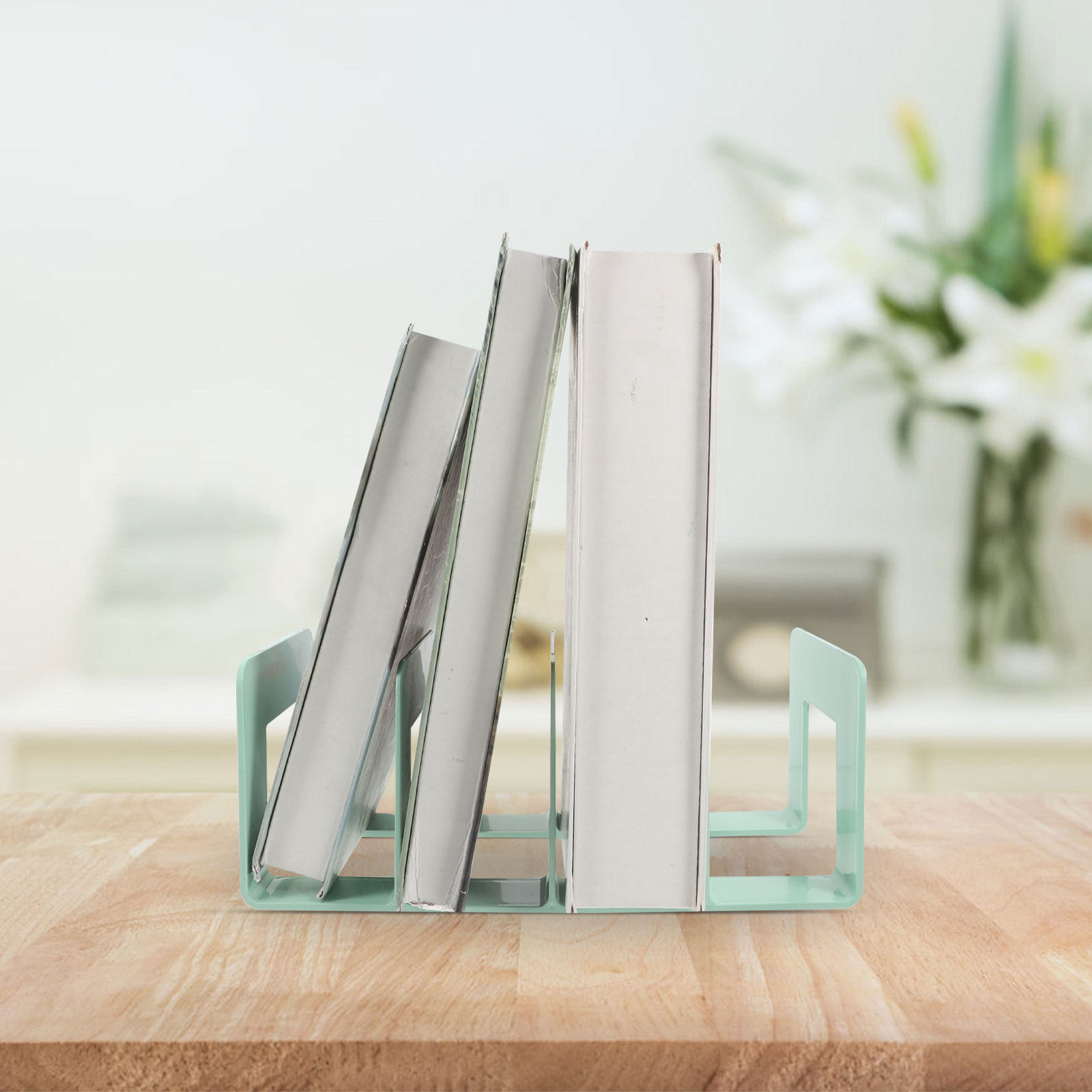 Magazine Holder Rack - Desktop Book Organizer Magazine File Rack