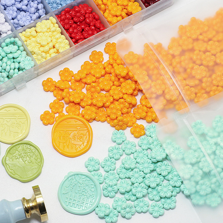 150Pcs/bag Flower-Shaped Seali - Wax Seal Stamp Set review and price