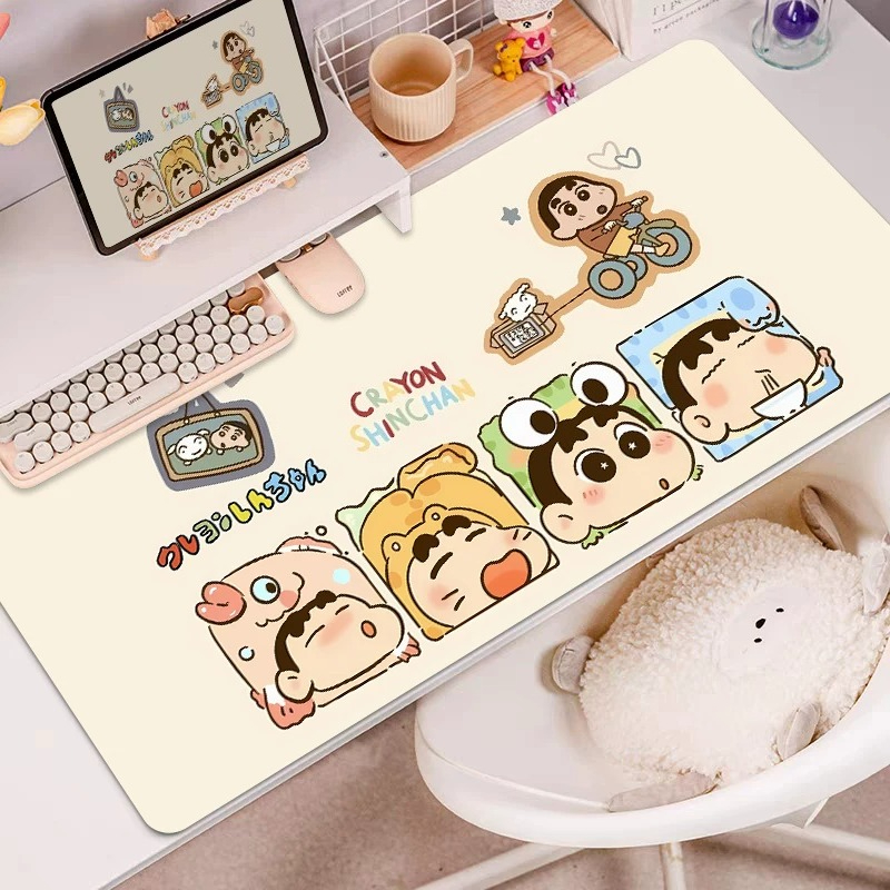 New Cute Crayon Shin-Chan Non- - Leather Desk Pad review and price