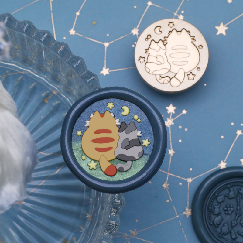 Cat Series 25mm Chapter Wax Se - Wax Seal Stamp Set review and price