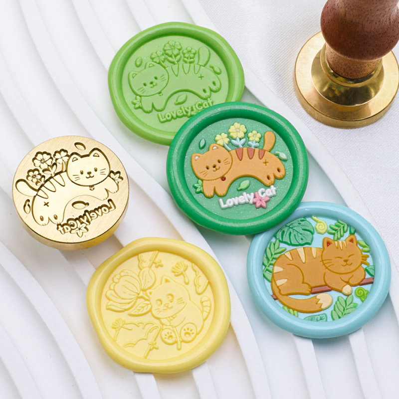 Cat Series 25mm Chapter Wax Se - Wax Seal Stamp Set review and price